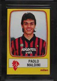 1985 Panini Calciatori Paolo Maldini #154 card