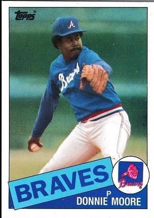 1985 Topps Donnie Moore #699 card