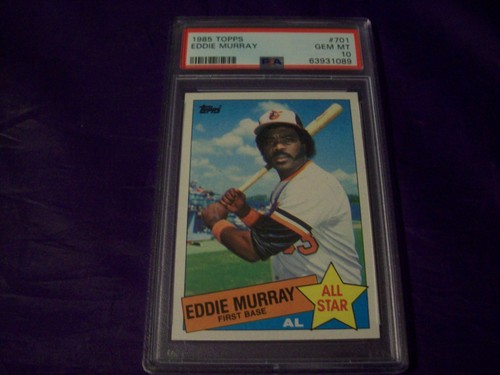 1985 Topps Eddie Murray #701 card