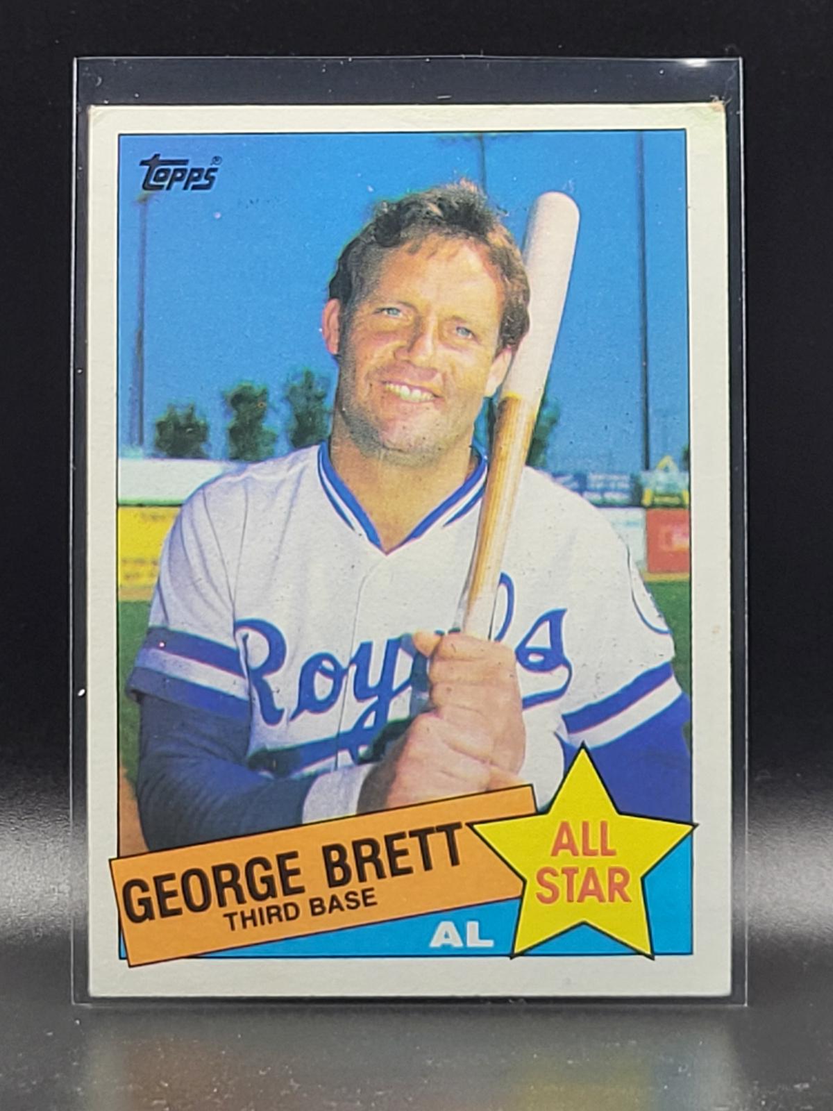1985 Topps George Brett #703 card