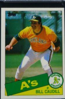1985 Topps Mini Bill Caudill #685 card