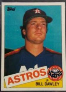 1985 Topps Mini Bill Dawley #634 card