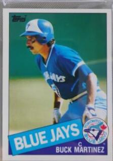 1985 Topps Mini Buck Martinez #673 card