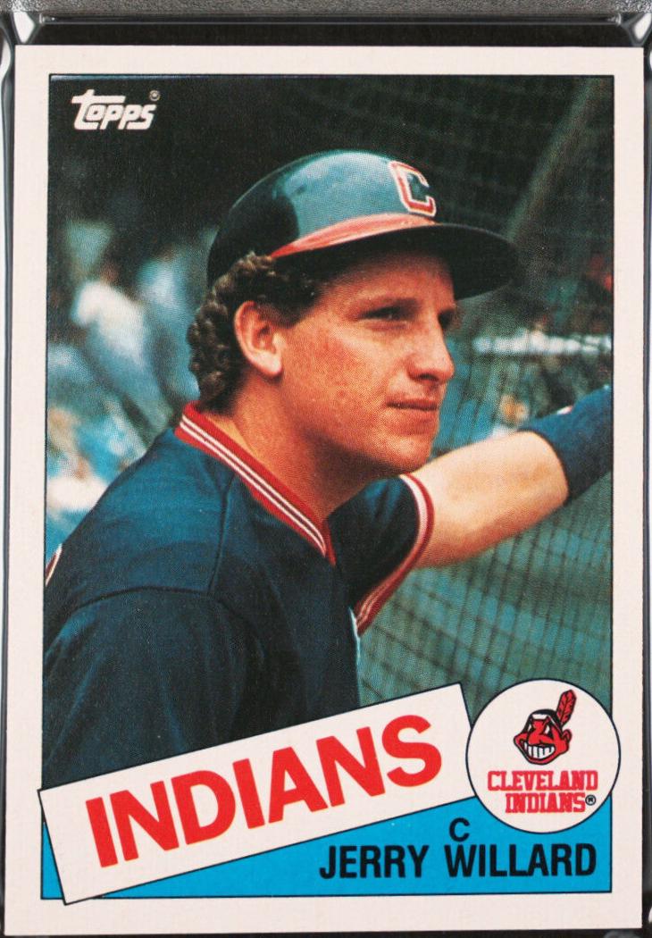 1985 Topps Mini Jerry Willard #504 card