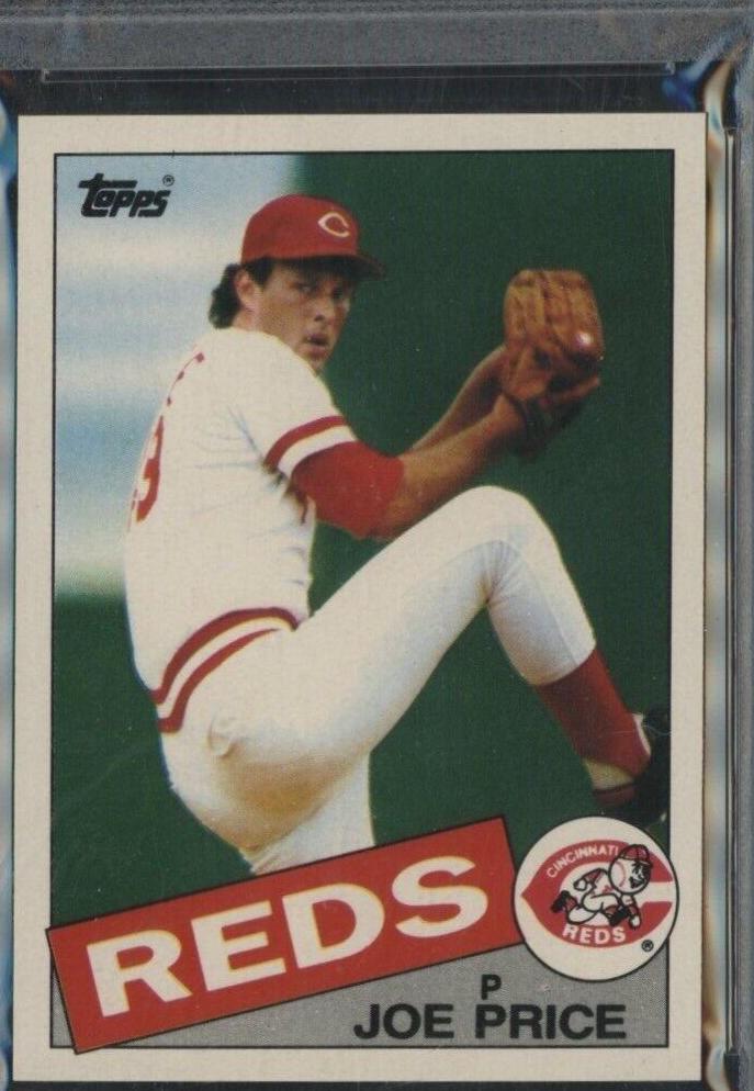 1985 Topps Mini Joe Price #82 card