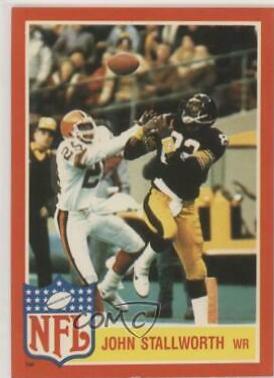 1985 Topps NFL Star Set John Stallworth #10 card