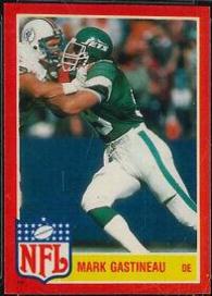 1985 Topps NFL Star Set Mark Gastineau #4 card