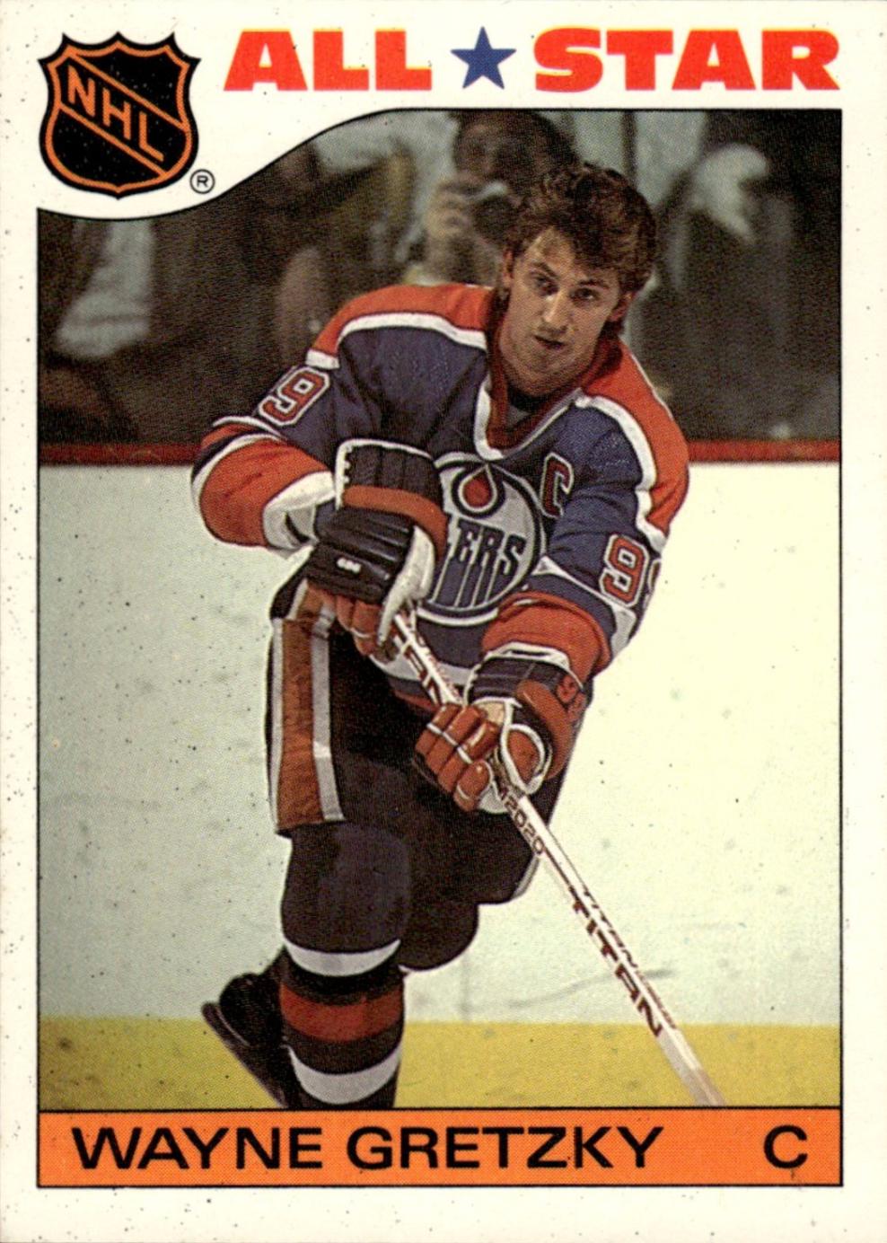 1985 Topps Stickers Wayne Gretzky #2 card