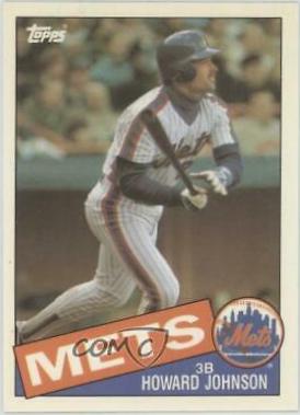 1985 Topps Traded Tiffany Howard Johnson #64T card