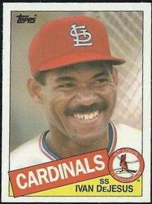1985 Topps Traded Tiffany Ivan DeJesus #30T card