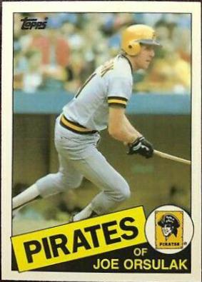 1985 Topps Traded Tiffany Joe Orsulak #89T card