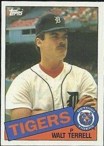 1985 Topps Traded Tiffany Walt Terrell #119T card