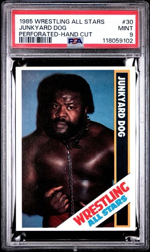 1985 Wrestling All Stars Junkyard Dog #30 card
