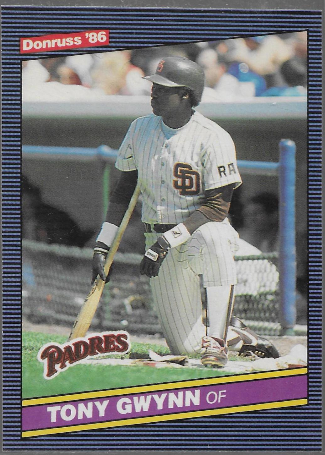 1986 Donruss Tony Gwynn #112 card
