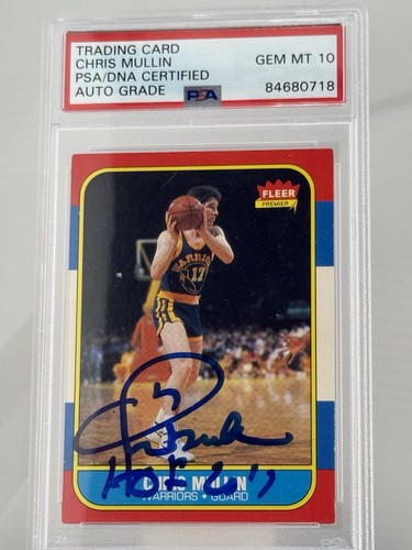 1986 Fleer Chris Mullin #77 card