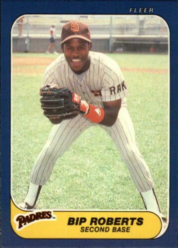 1986 Fleer Update Bip Roberts #U-96 card