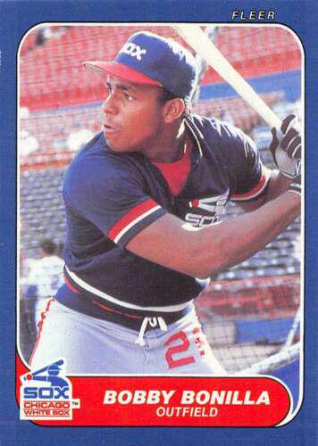 1986 Fleer Update Bobby Bonilla #U-15 card