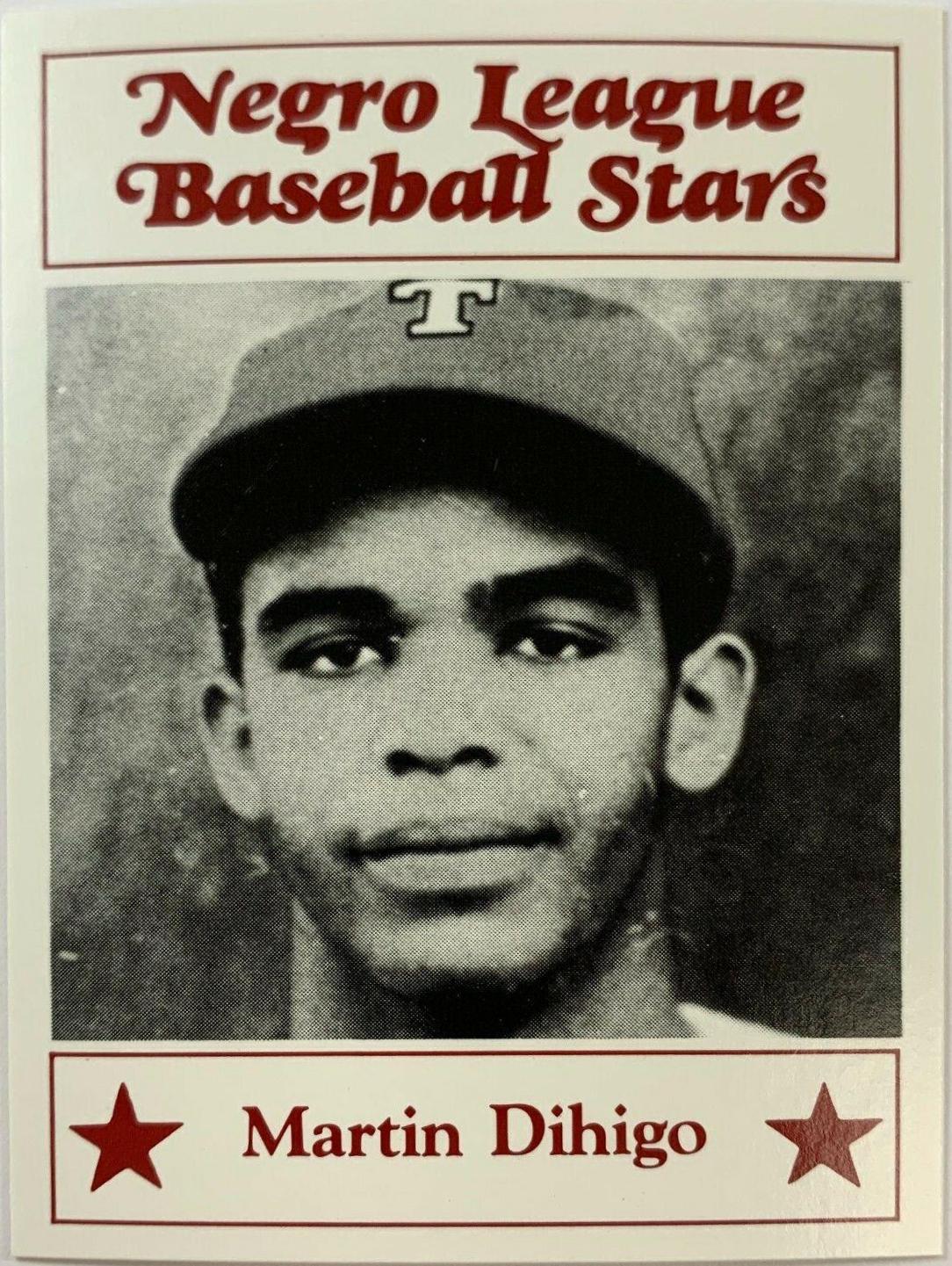 1986 Fritsch Negro League Baseball Stars Martin Dihigo #19 card