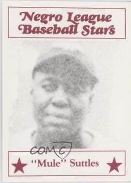 1986 Fritsch Negro League Baseball Stars Mule Suttles #115 card