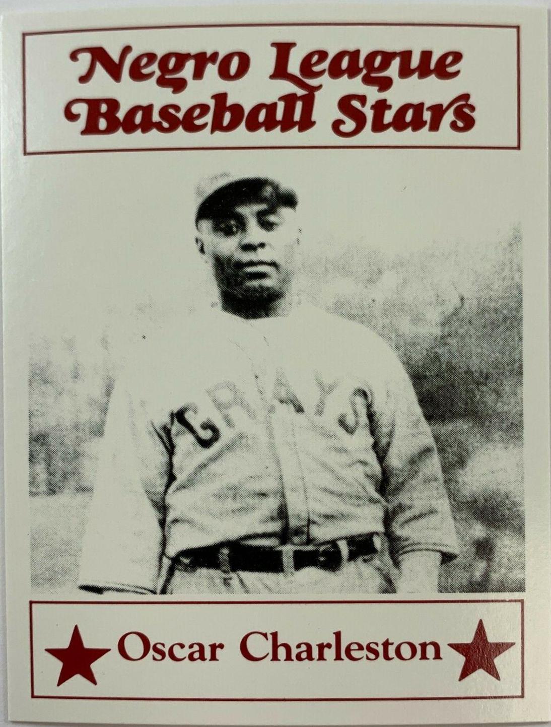 1986 Fritsch Negro League Baseball Stars Oscar Charleston #8 card
