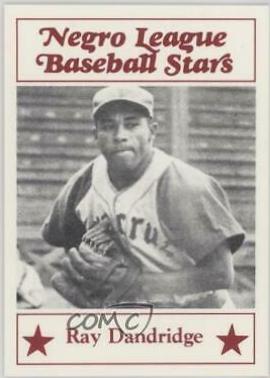 1986 Fritsch Negro League Baseball Stars Ray Dandridge #7 card