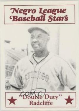 1986 Fritsch Negro League Baseball Stars Ted Radcliffe #64 card