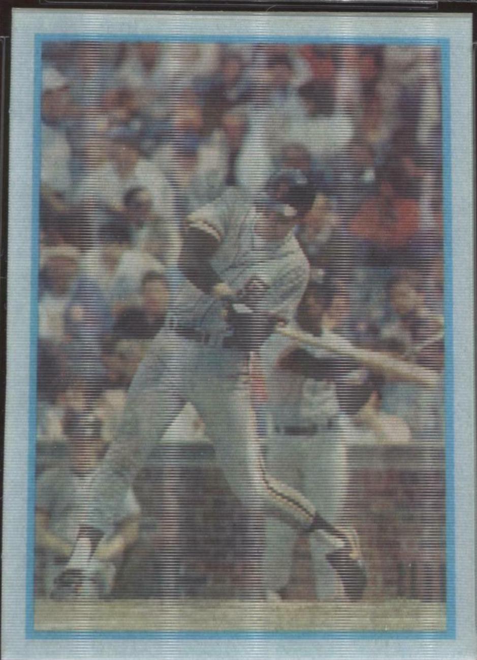 1986 Sportflics Rookies Will Clark #6 card