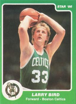 1986 Star Larry Bird #95 card