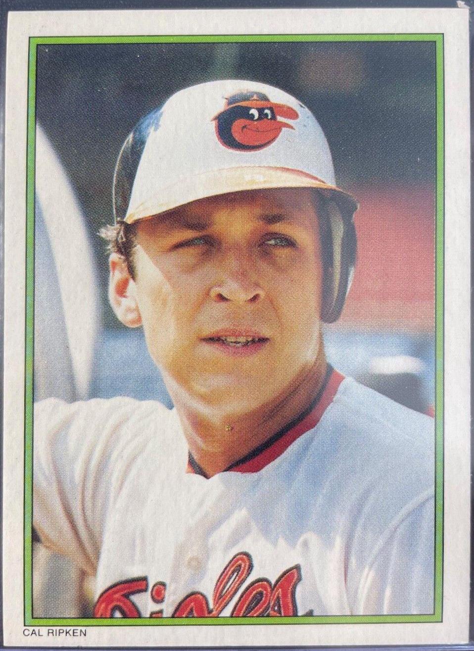 1986 Topps All Star Glossy Set of 60 Cal Ripken #14 card