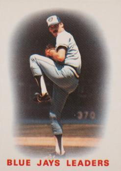 1986 Topps Blue Jays Leaders #96 card