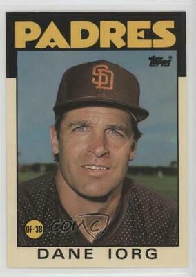 1986 Topps Traded Tiffany Dane Iorg #49T card