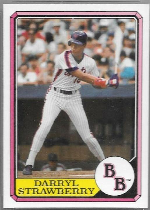 1987 Boardwalk & Baseball Darryl Strawberry [No Slash] #33 card