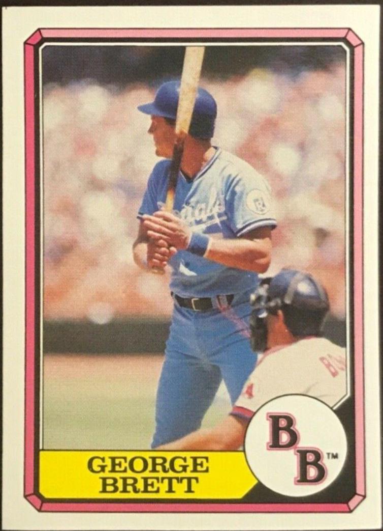 1987 Boardwalk & Baseball George Brett [No Slash] #13 card