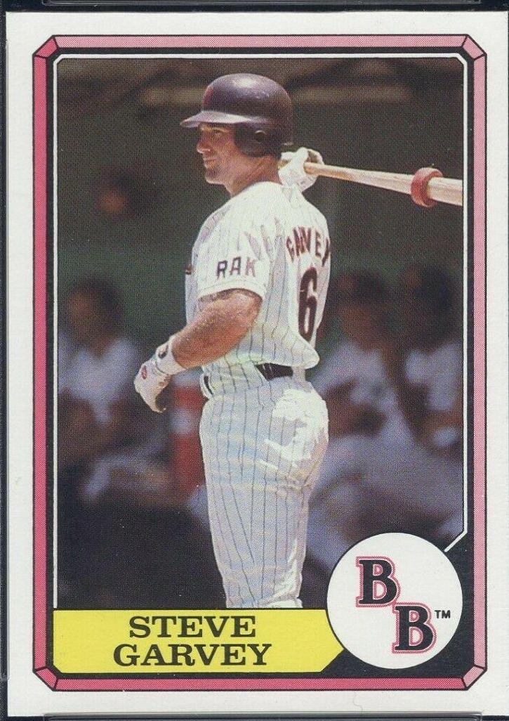 1987 Boardwalk & Baseball Steve Garvey [No Slash] #18 card