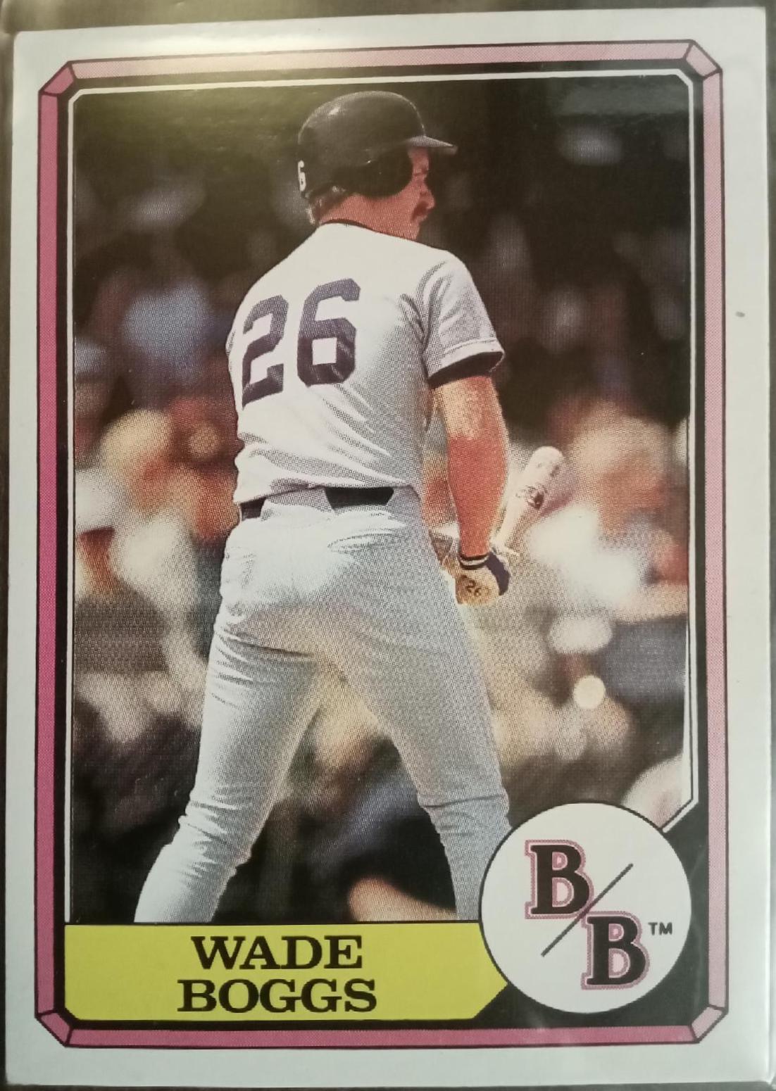 1987 Boardwalk & Baseball Wade Boggs [Top Run Makers] #31 card