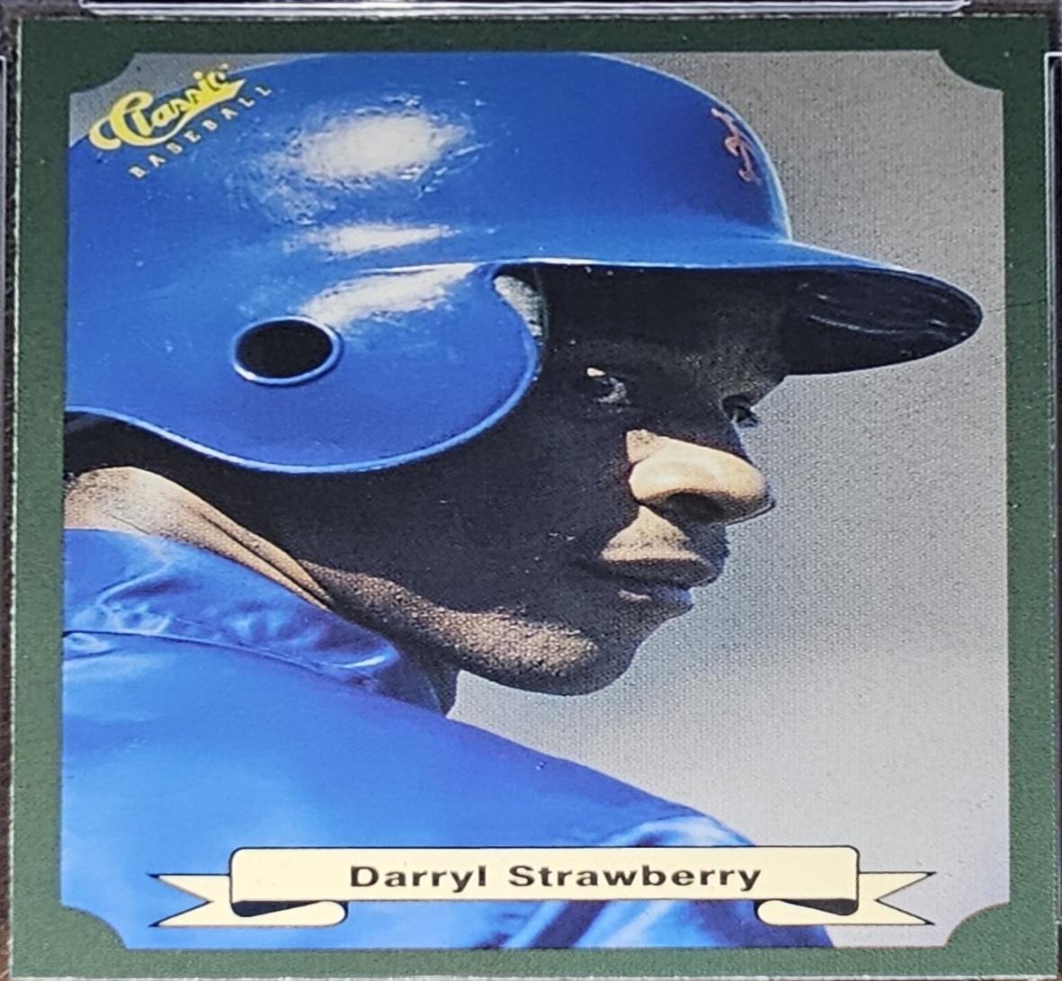 1987 Classic MLB Game Darryl Strawberry #3 card