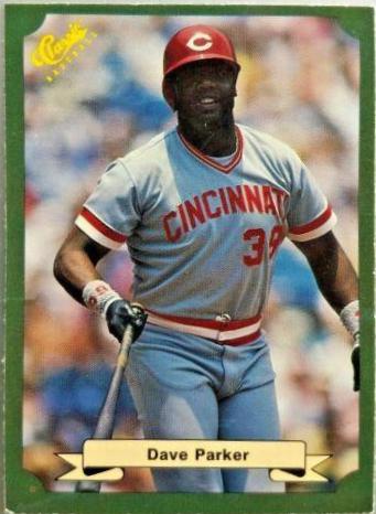 1987 Classic MLB Game Dave Parker #33 card