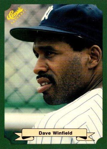 1987 Classic MLB Game Dave Winfield #11 card
