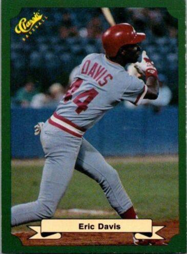 1987 Classic MLB Game Eric Davis #21 card
