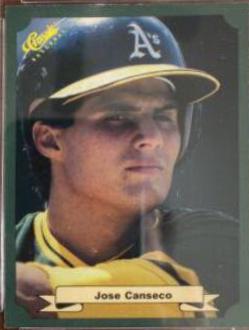 1987 Classic MLB Game Jose Canseco #46 card