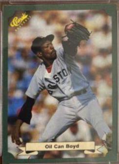 1987 Classic MLB Game Oil Can Boyd #85 card