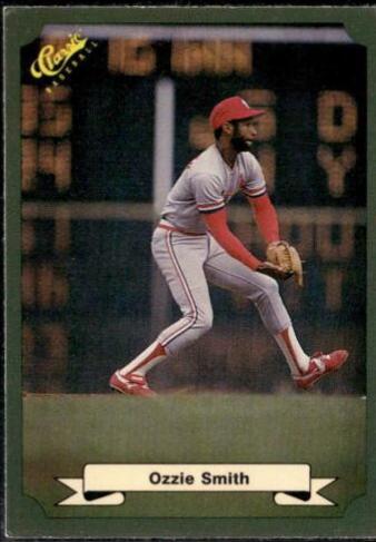 1987 Classic MLB Game Ozzie Smith #32 card