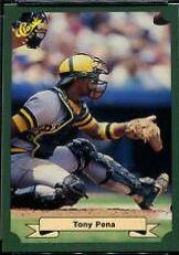 1987 Classic MLB Game Tony Pena #34 card