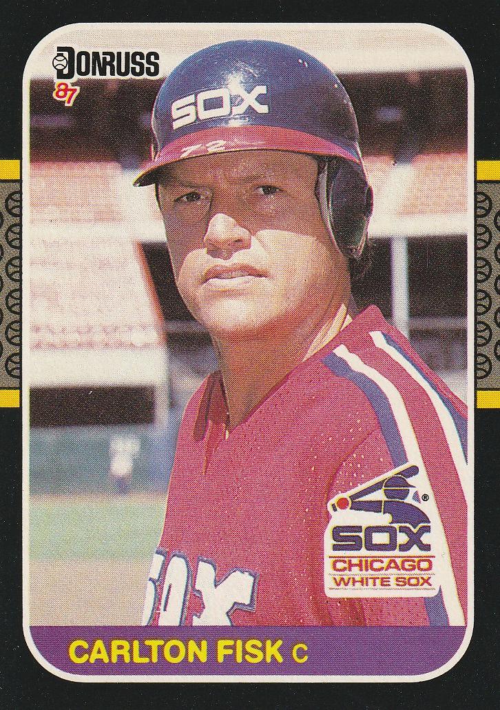 1987 Donruss Carlton Fisk #247 card