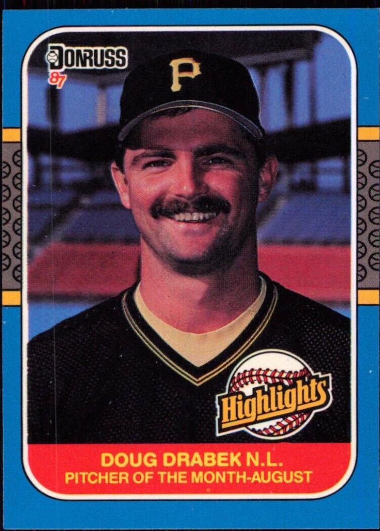1987 Donruss Highlights Doug Drabek #32 card