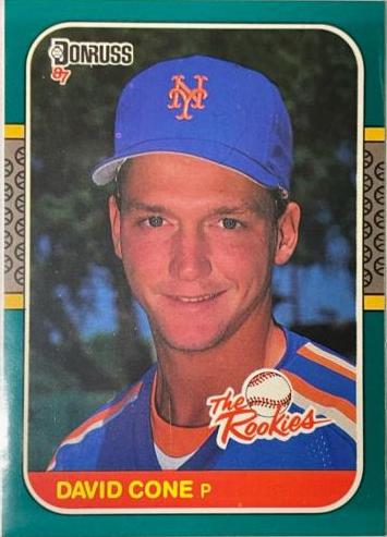 1987 Donruss Rookies David Cone #35 card