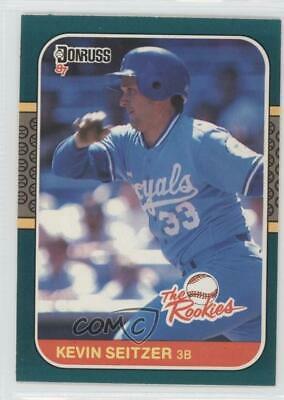 1987 Donruss Rookies Kevin Seitzer #15 card