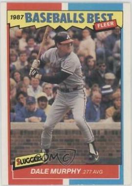 1987 Fleer Baseball's Best Dale Murphy #28 card