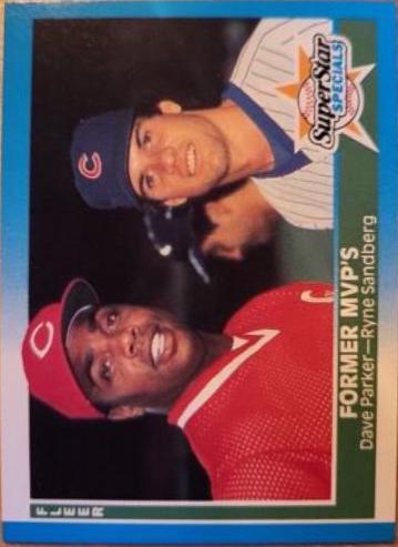 1987 Fleer Former MVP's [D. Parker, R. Sandberg] #639 card
