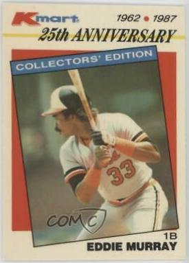 1987 Kmart Eddie Murray #30 card